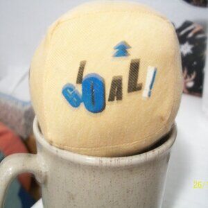 2.25" Soccer Car/Tote/Office Dice-Handmade